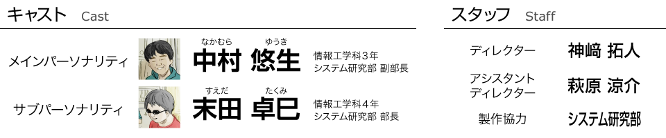 キャスト・スタッフ